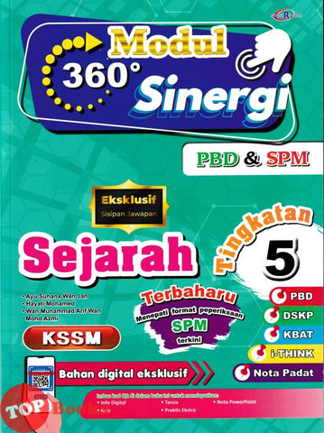 [TOPBOOKS Cemerlang] Modul 360 Sinergi Sejarah Tingkatan 5 KSSM (2024)