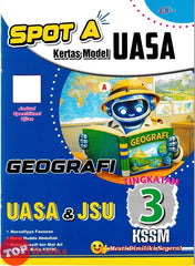 [TOPBOOKS Cemerlang] Spot A Kertas Model UASA Geografi Tingkatan 3 KSSM (2026)