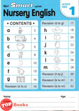 [TOPBOOKS Kohwai Kids] Get Smart With Nursery English With Stickers Activity Book 1 KSPK