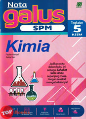 [TOPBOOKS Sasbadi] Nota Galus SPM Kimia Tingkatan 5 KSSM (2026)