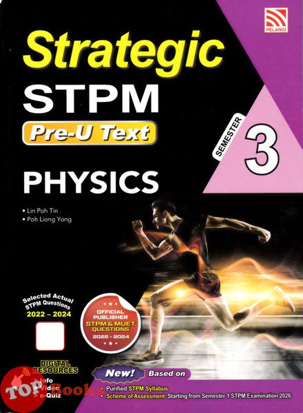 [TOPBOOKS Pelangi] Strategic STPM Pre-U Text Physics Semester 3 (2026)