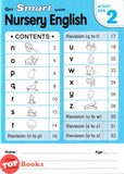[TOPBOOKS Kohwai Kids] Get Smart With Nursery English With Stickers Activity Book 2 KSPK