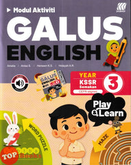 [TOPBOOKS Sasbadi] Modul Aktiviti Galus English CEFR-aligned Year 3 KSSR Semakan (2026)
