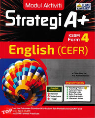 [TOPBOOKS Ilmu Bakti] Modul Aktiviti Strategi A+ English CEFR Form 4 KSSM (2025)