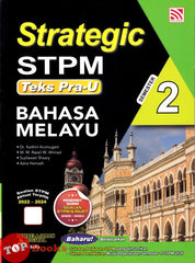 [TOPBOOKS Pelangi] Strategic STPM Teks Pra-U Bahasa Melayu Semester 2 (2026)