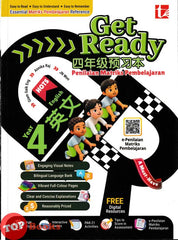 [TOPBOOKS Tunas Pelangi] Get Ready Penilaian Matriks Pembelajaran English Year 4 四年级预习本 英文4 (2026)