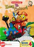 [TOPBOOKS Kohwai Kids] Easy To Colour ! Book 4