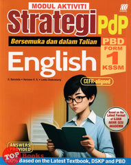 [TOPBOOKS Sasbadi] Modul Aktiviti Strategi Pdp English CEFR Aligned Form 1 KSSM (2024)