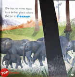 [TOPBOOKS Pelangi Kids] Animal Story World Protect Them Joyo, The Wise Borneo Pygmy Elephant 6 (2025)