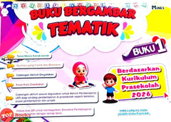 [TOPBOOKS Mines Kids] Buku Bergambar Tematik Buku 1 (2026)