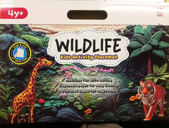 [TOPBOOKS Pelangi Kids] Kids Activity Placemat Wildlife 4y+