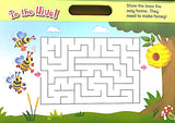 [TOPBOOKS Pelangi Kids] Kids Activity Placemat Wildlife 4y+