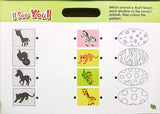 [TOPBOOKS Pelangi Kids] Kids Activity Placemat Wildlife 4y+