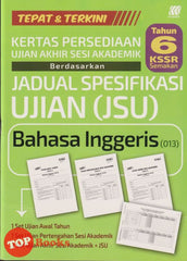 [TOPBOOKS Sasbadi] Kertas Persediaan UASA JSU Bahasa Inggeris Tahun 6 KSSR Semakan (2025)