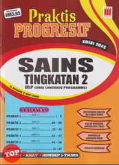 [TOPBOOKS Vision] Praktis Progresif Sains Tingkatan 2 KSSM Dwibahasa (2025)