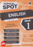 [TOPBOOKS Vision] Topikal Spot PBD English CEFR Aligned Year 1 Semakan KSSR (2026)
