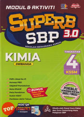 [TOPBOOKS Mahir] Modul & Aktiviti Superb 3.0 SBP Kimia Tingkatan 4 KSSM Dwibahasa (2025)