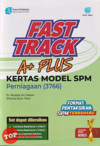[TOPBOOKS Pan Asia] Fast Track A+ Plus Kertas Model SPM Perniagaan (2025)