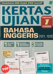 [TOPBOOKS Sasbadi] Kertas Ujian PBD Sumatif Bahasa Inggeris Tingkatan 1 KSSM (2024)