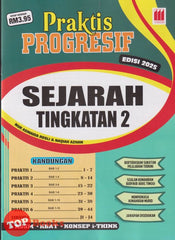 [TOPBOOKS Vision] Praktis Progresif Sejarah Tingkatan 2 KSSM (2025)