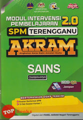 [TOPBOOKS Mahir] Modul Intervensi Pembelajaran 2.0 SPM Terengganu AKRAM Sains Dwibahasa (2025)