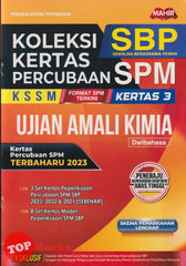 [TOPBOOKS Mahir] Koleksi Kertas Percubaan SPM SBP Ujian Amali Kimia KSSM Dwibahasa (2024)