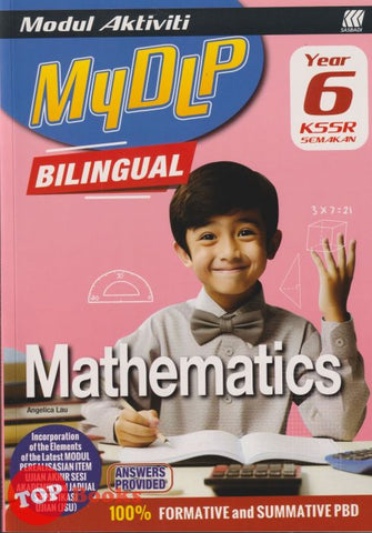 [TOPBOOKS Sasbadi] Modul Aktiviti MyDLP Bilingual Mathematics Year 6 KSSR Semakan (2025)