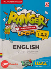 [TOPBOOKS Pelangi] Ranger Quick Revision UASA English Form 1 2 3 KSSM (2025)