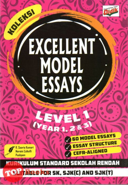 [TOPBOOKS Ilmu Didik] Koleksi Excellent Model Essays Level 1 Year 1 2 3 KSSR (2023)