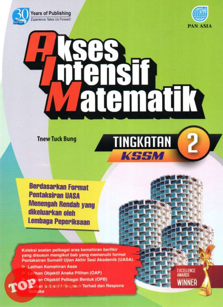 [TOPBOOKS Pan Asia] Akses Intensif Matematik Tingkatan 2 KSSM (2024)