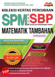 [TOPBOOKS Mahir] Koleksi Kertas Percubaan SBP Matematik Tambahan SPM KSSM Dwibahasa (2023)