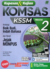 [TOPBOOKS Sasbadi] Kupasan & Kajian Komsas Novel Jejak Monpus Tingkatan 2 KSSM (2023)