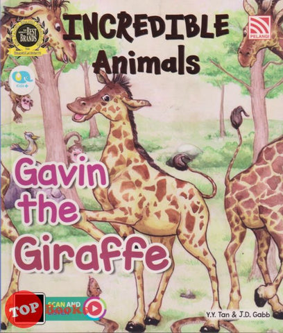 [TOPBOOKS Pelangi Kids] Incredible Animals Gavin The Giraffe