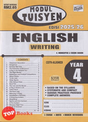 [TOPBOOKS Ilmu Didik] Modul Tuisyen English Writing Year 4 KSSR Semakan (2025)