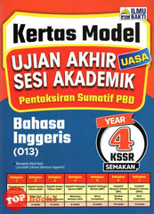 [TOPBOOKS Ilmu Bakti] Kertas Model UASA Pentaksiran Sumatif PBD Bahasa Inggeris Year 4 KSSR Semakanm