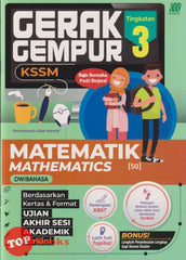 [TOPBOOKS Sasbadi] Gerak Gempur Matematik Tingkatan 3 KSSM Dwibahasa (2024)