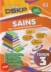 [TOPBOOKS Education] Topikal DSKP Sains Tahun 3 Semakan KSSR Dwibahasa (2025)