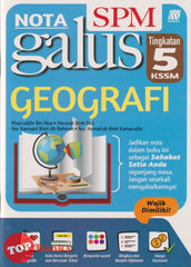 [TOPBOOKS Sasbadi] Nota Galus SPM Geografi Tingkatan 5 KSSM (2024)
