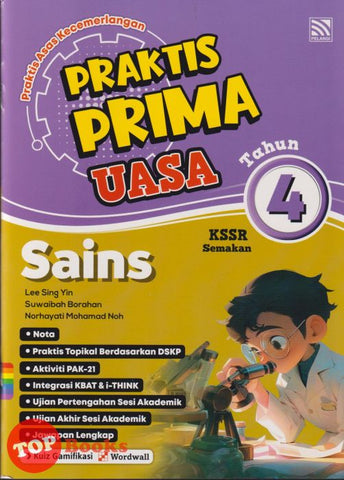 [TOPBOOKS Pelangi] Praktis Prima UASA Sains Tahun 4 KSSR Semakan (2025)