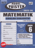 [TOPBOOKS Ilmu Didik] Modul Tuisyen Matematik Soalan Subjektif Tahun 6 KSSR Semakan DLP (2025)