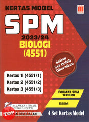 [TOPBOOKS Vision] Kertas Model SPM Biologi KSSM Dwibahasa (2023)