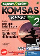 [TOPBOOKS Sasbadi] Kupasan & Kajian Komsas Novel Darah Titik Di Semantan Tingkatan 2 KSSM (2023)