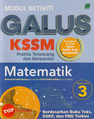 [TOPBOOKS Sasbadi] Modul Aktiviti Galus UASA Matematik Tingkatan 3 KSSM (2025)