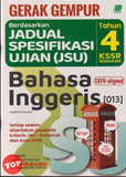 [TOPBOOKS Sasbadi] Gerak Gempur JSU Bahasa Inggeris CEFR Aligned Tahun 4 KSSR Semakan (2025)