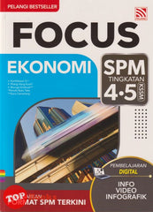 [TOPBOOKS Pelangi] Focus SPM Ekonomi Tingkatan 4 5 KSSM (2025)