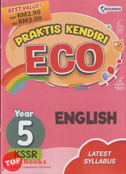 [TOPBOOKS Nusamas] Praktis Kendiri ECO English Year 5 KSSR (2024)