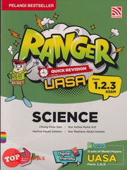 [TOPBOOKS Pelangi] Ranger Quick Revision UASA Science Form 1 2 3 KSSM (2025)