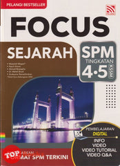 [TOPBOOKS Pelangi] Focus SPM Sejarah Tingkatan 4 5 KSSM (2025)