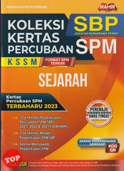 [TOPBOOKS Mahir] Koleksi Kertas Percubaan SPM SBP Sejarah KSSM (2024)