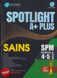 [TOPBOOKS Pan Asia] Spotlight A+ Plus SPM Sains Tingkatan 4 5 KSSM (2025)